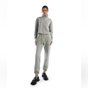 Les Tien Women's Gray Sweatpants